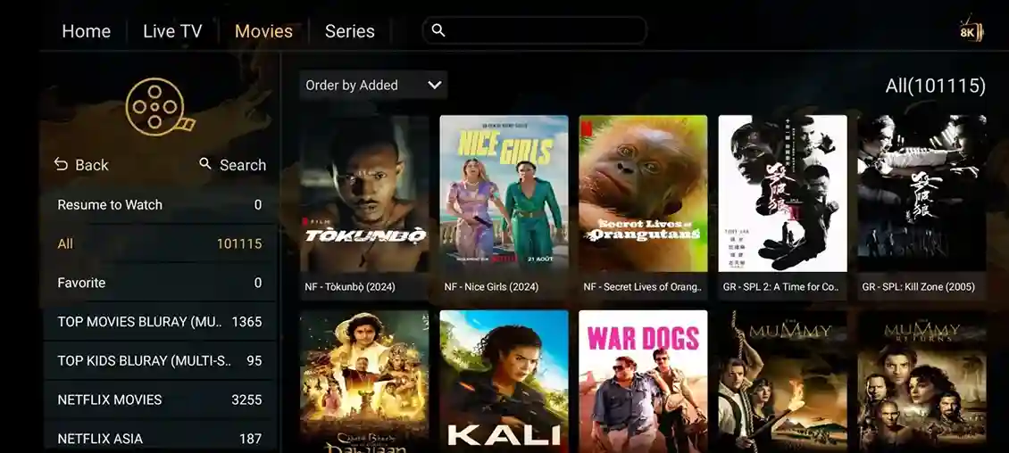 Preview 5 - Trevixplay Premium IPTV Subscription